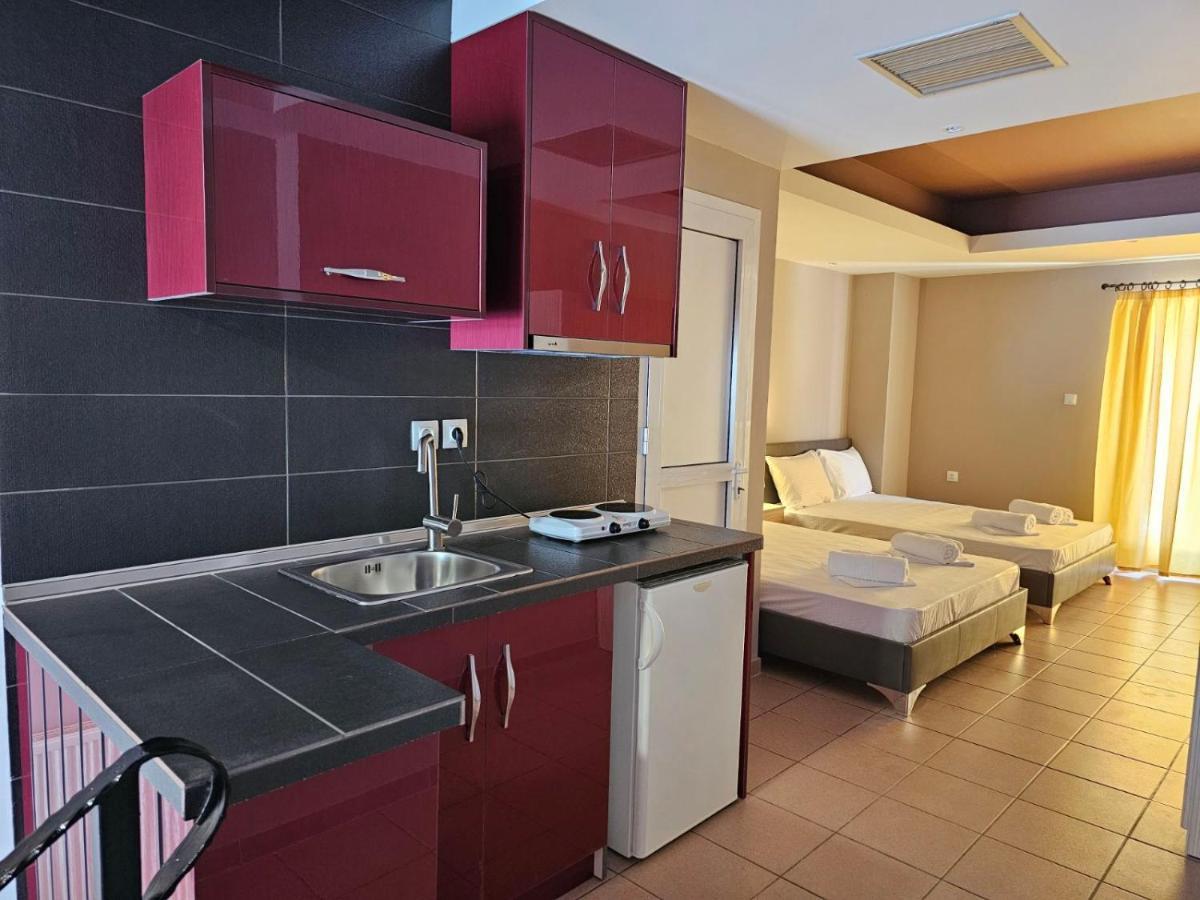 Adonis Apartments Paralía Zewnętrze zdjęcie